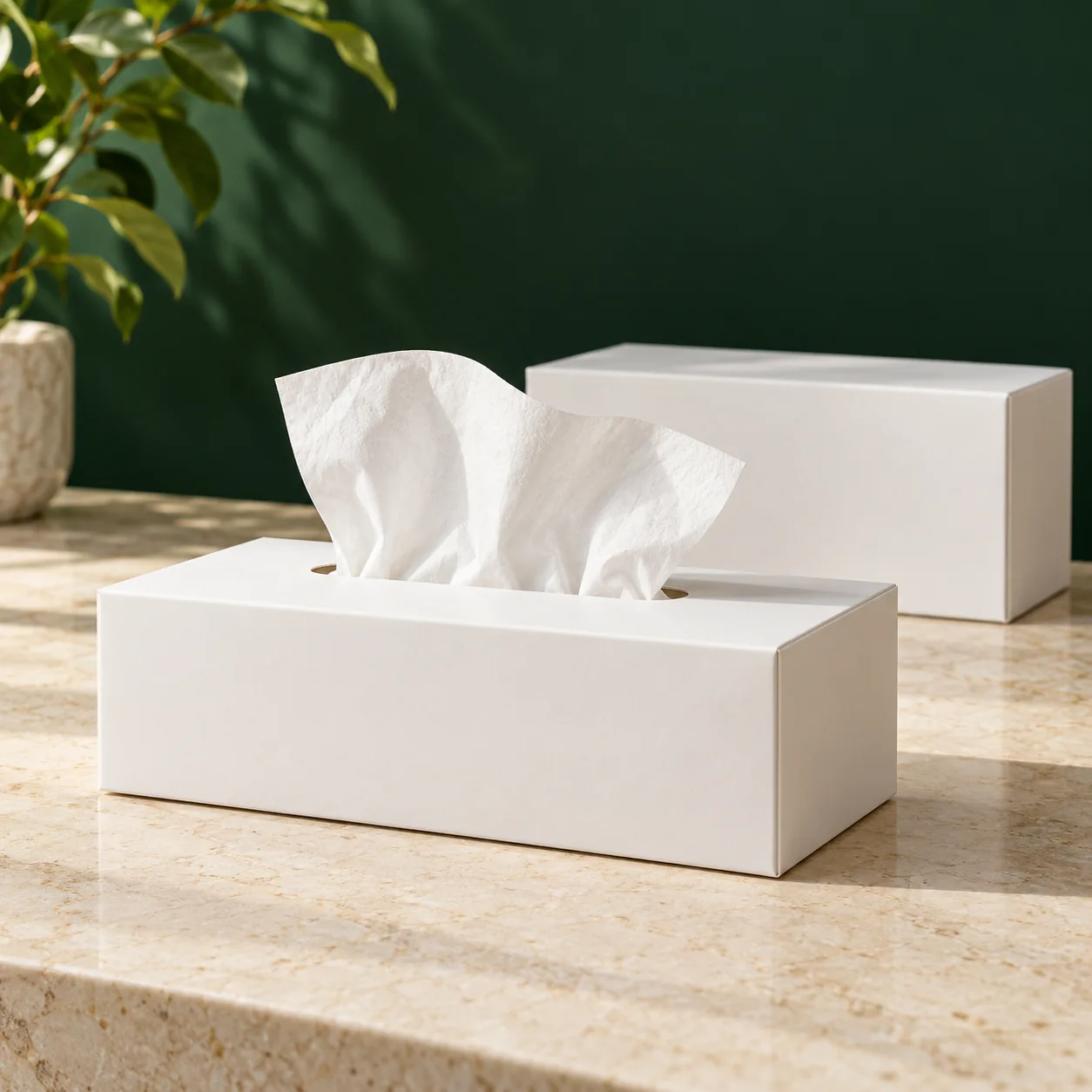 Facial tissues